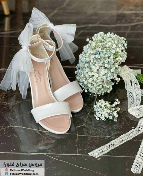 کفش پاشنه بلند عروس - تصویر ارسالی خریدار 