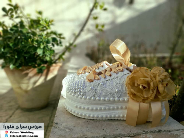 کتونی لژ بلند عروس | کد 0253